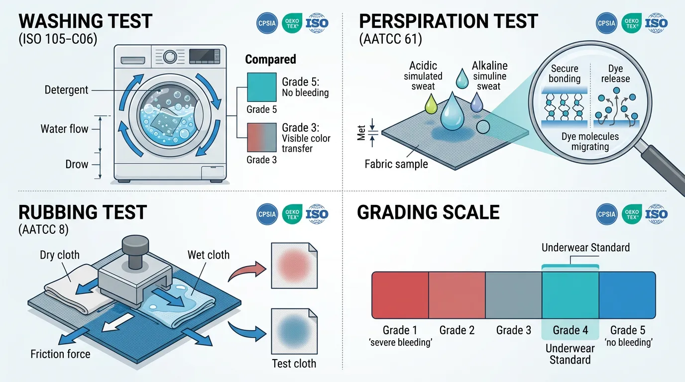 Color Fastness Testing Process